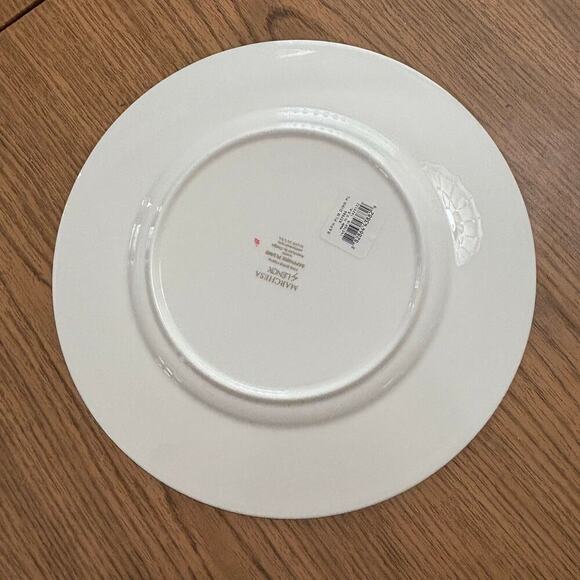 Two Marchesa by Lenox Sapphire Plume Fine Bone China Dinner Plates - Picture 7 of 9